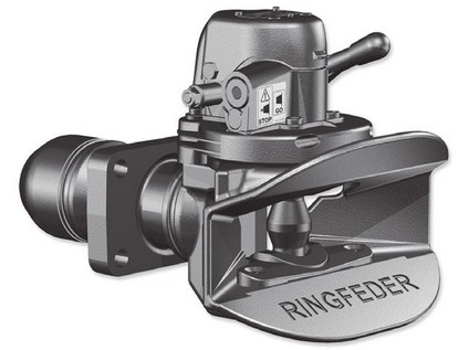 RINGFEDER 5055 -A- se senzorem čep 50mm příruba 160x100mm